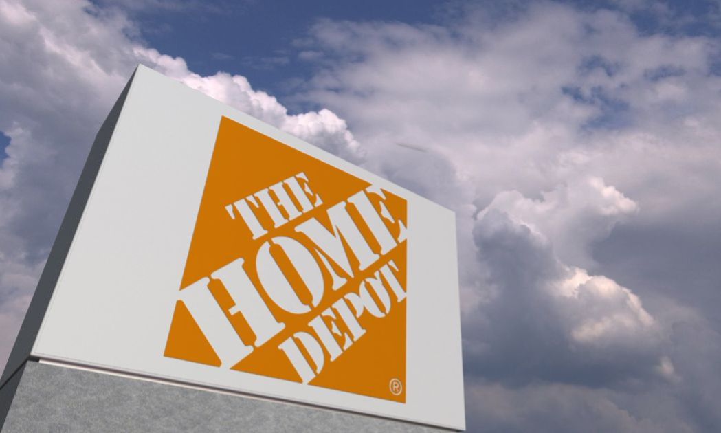 image of The Home Depot's sign