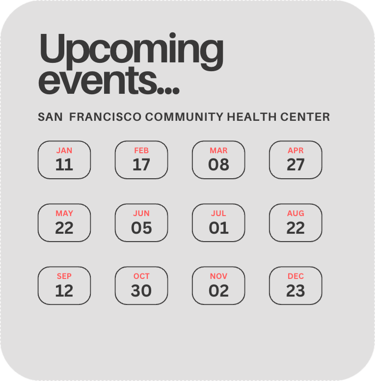 calendar of events graphic