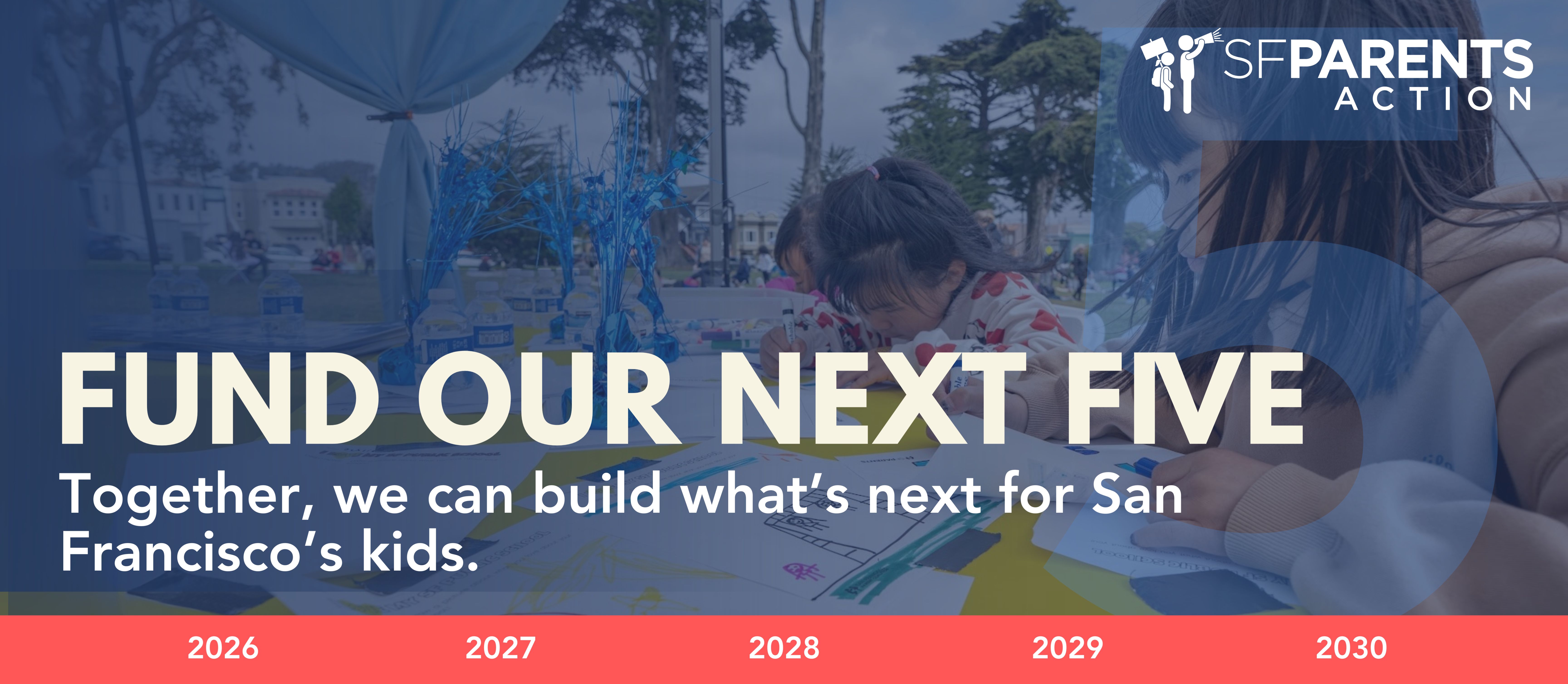 SF Parents Five Years Forward celebration, at the Geneva Powerhouse, November 9th 2025