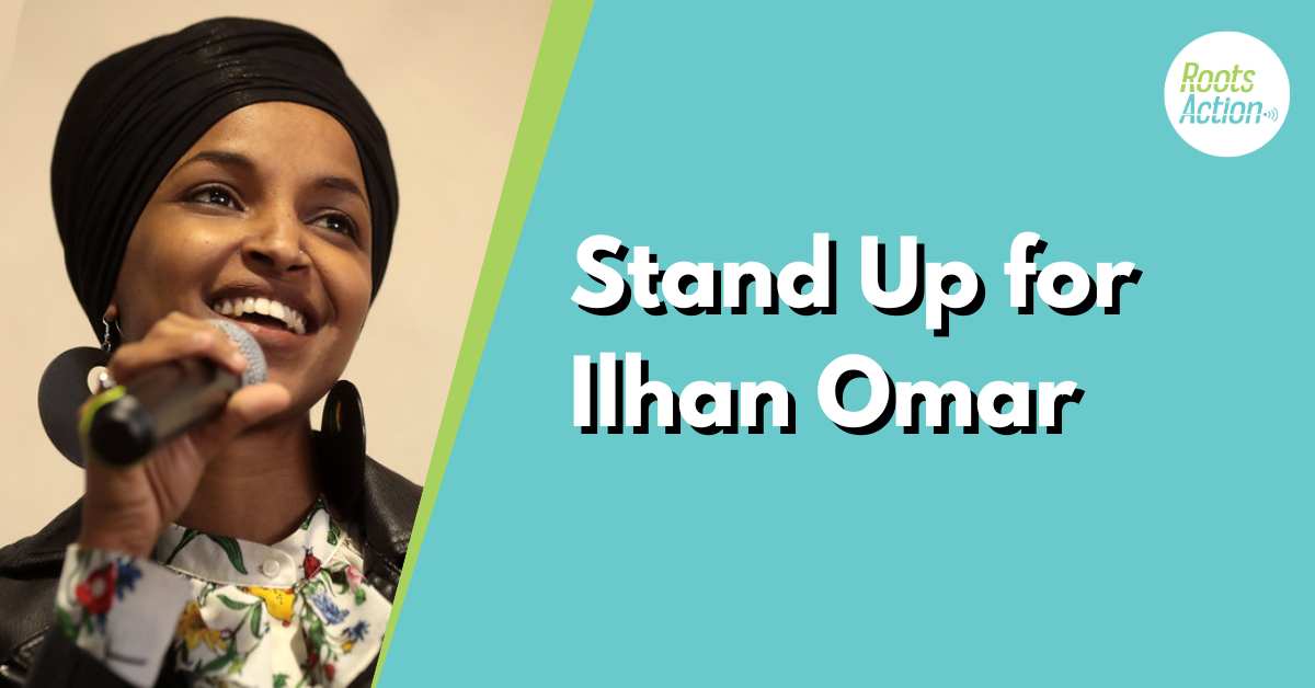 Stand up for Ilhan Omar