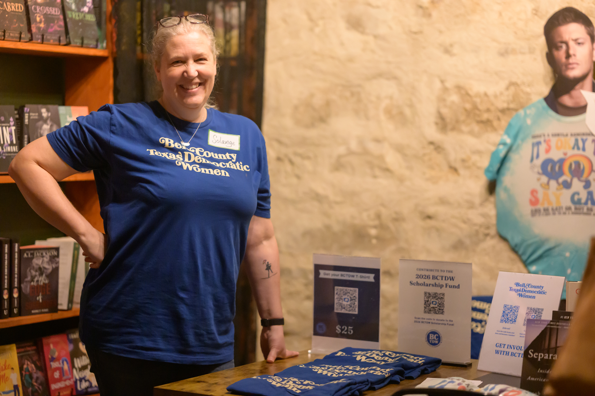 Attendees at the September Blue Hour Social in Belton.
