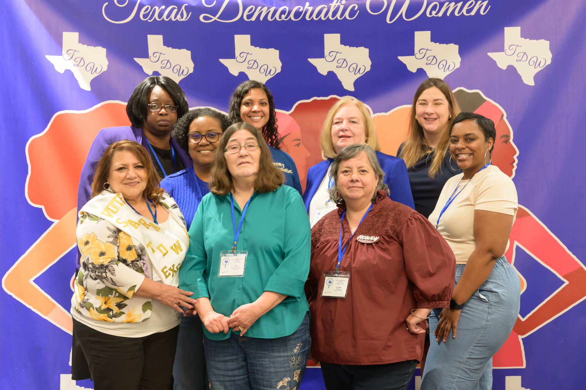 Attendees at the September Blue Hour Social in Belton.