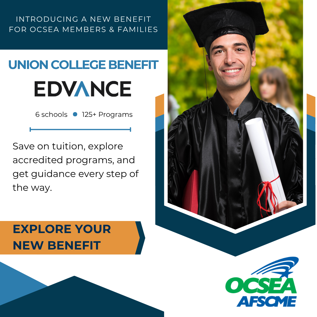 Click to explore Edvance Union College Benefit