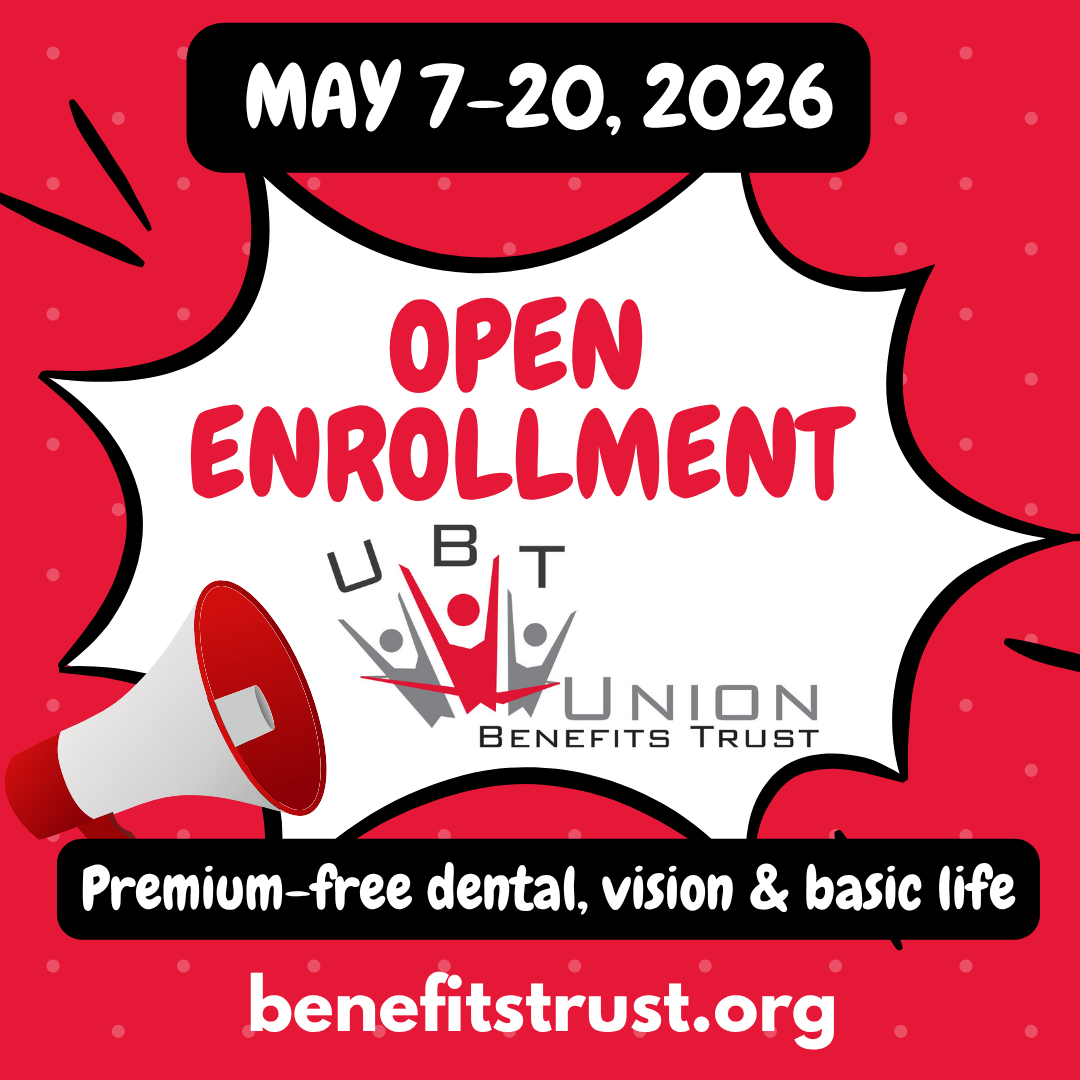 UBT Open Enrollment is May 7-20, 2026