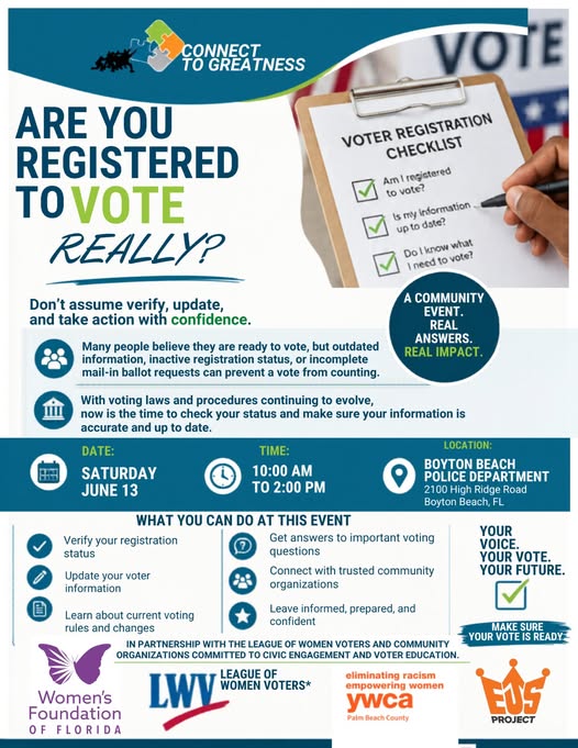 Are you registered to vote
