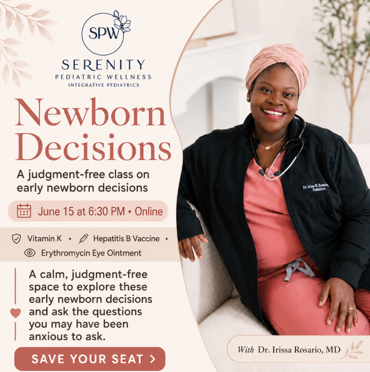 Newborn Decisions: Hep B vaccine, Vitamin K and Eye Ointment w/Central Florida Birth Network
