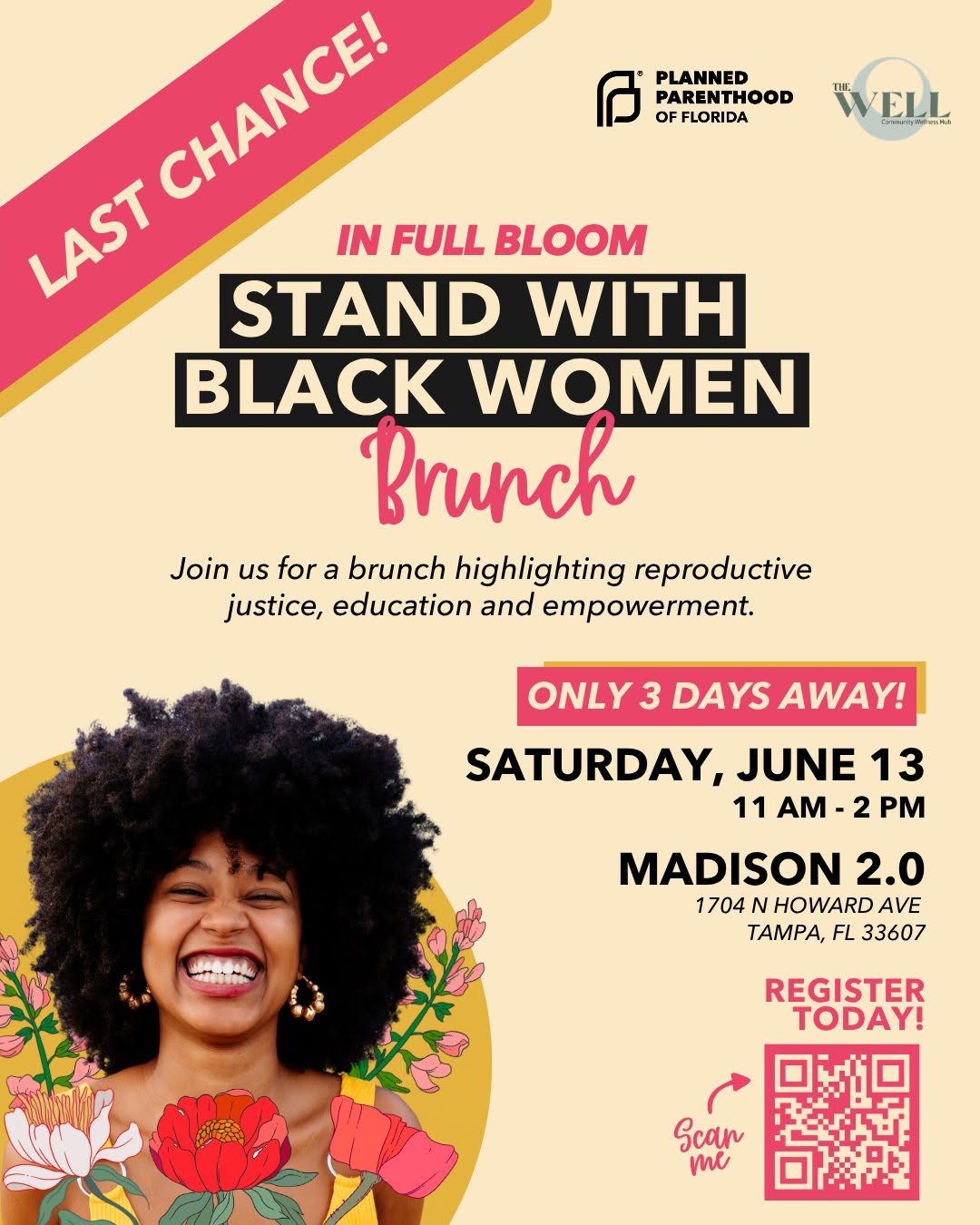 In Full Bloom, Stand With Black Women Brunch w/Planned Parenthood