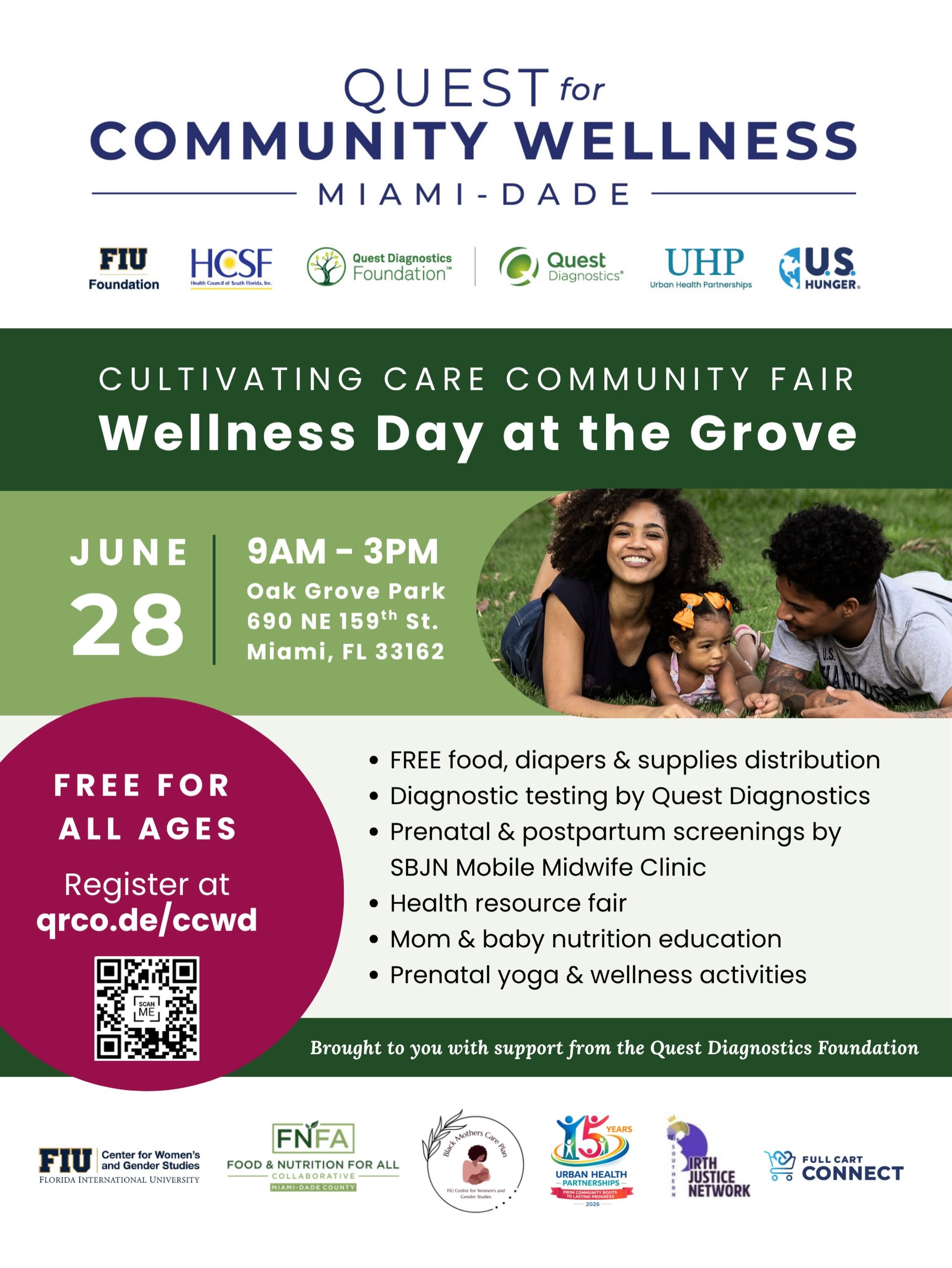 Cultivating Care Community Fair: A Wellness Day w/Southern Birth Justice Network and partners