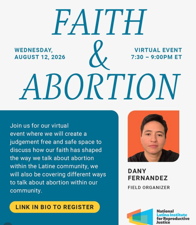 Faith & Abortion Flyer