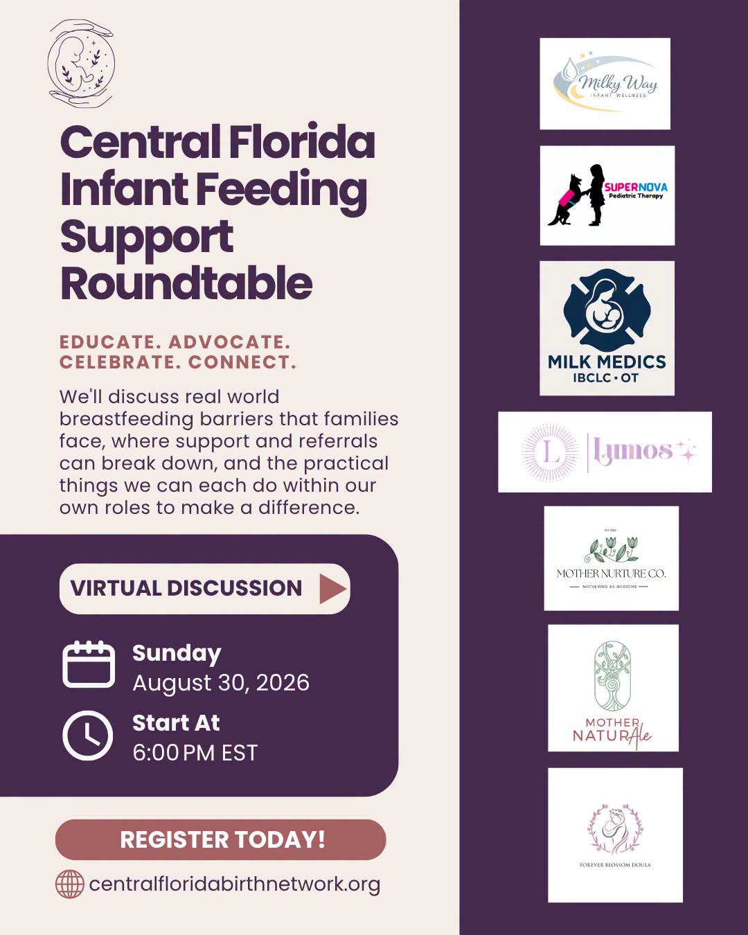 Central Florida Birth Network Flyer