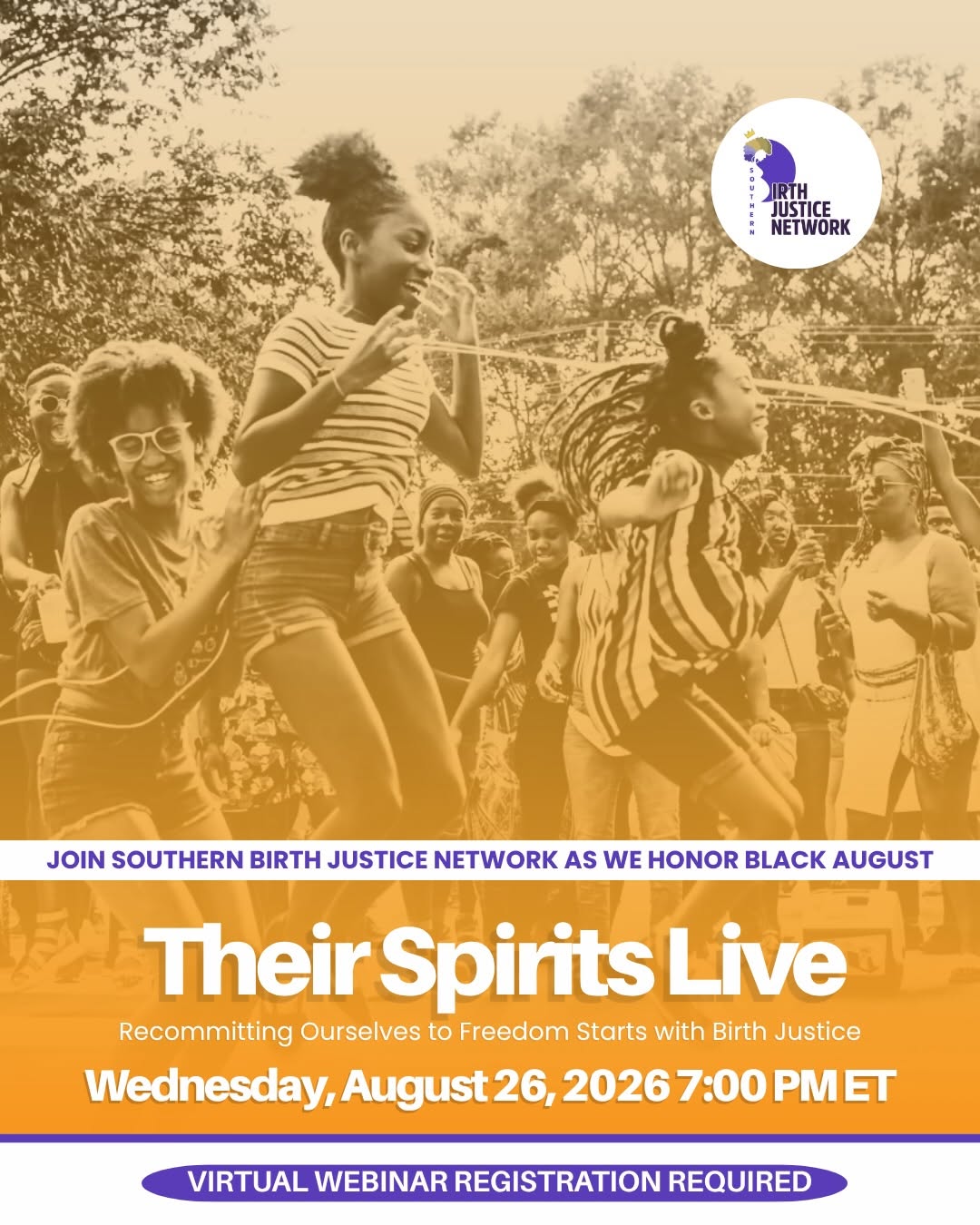Their Spirits Live Flyer