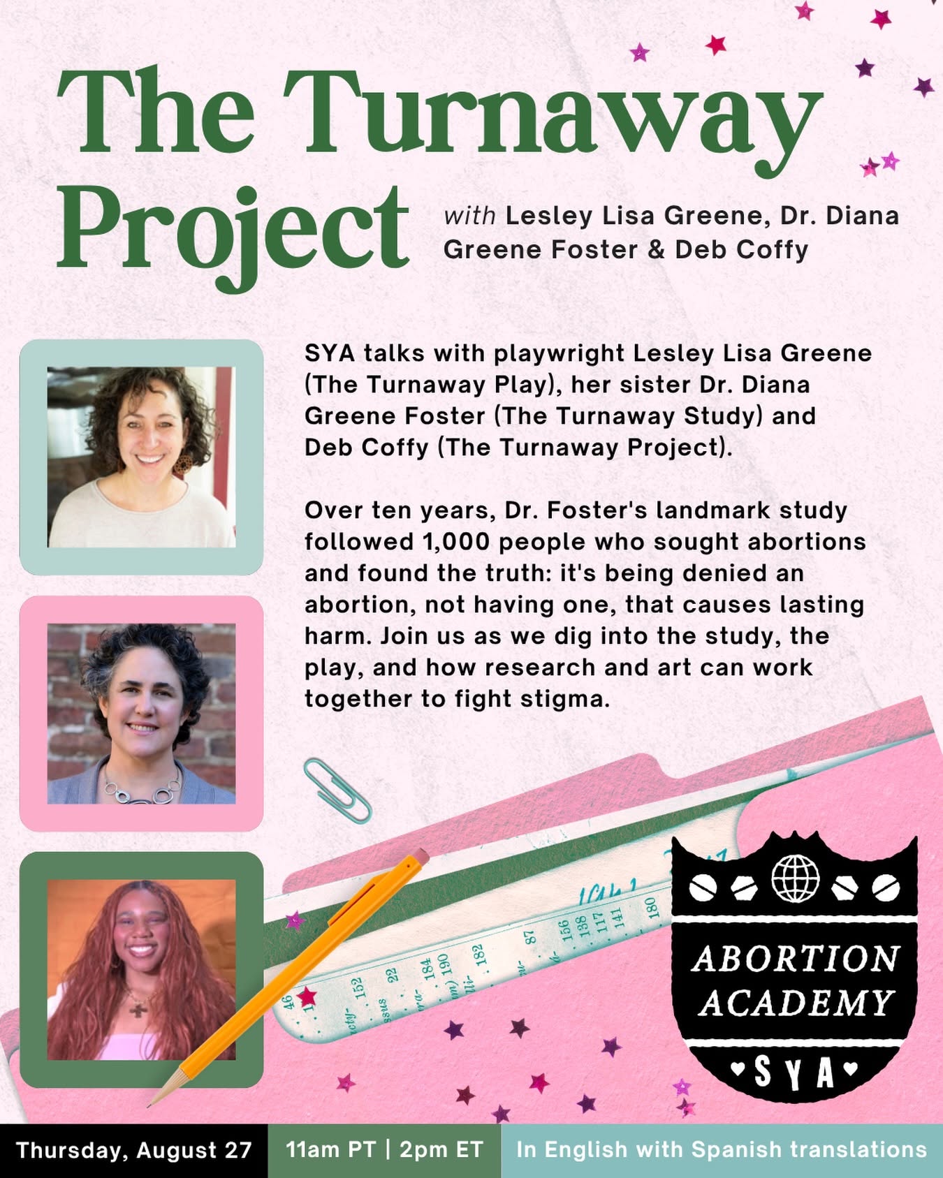 The Turnaway Project Flyer 