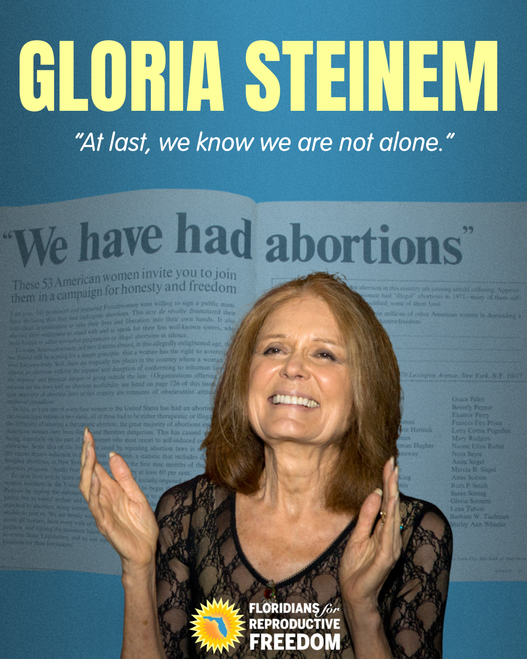Gloria Steinem